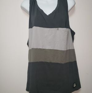 Kite Club Multi Color Tank Top 2XL NWT